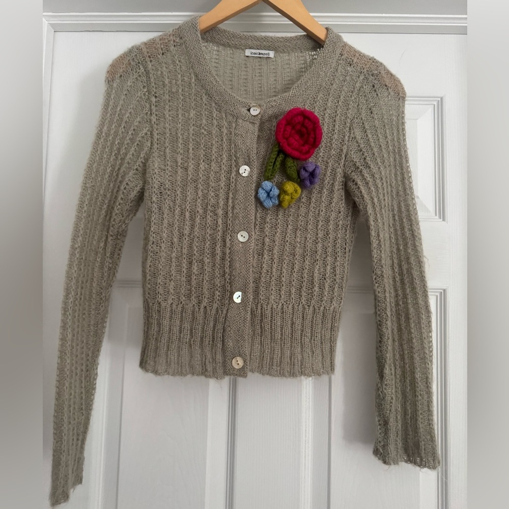 Purchased at Anthropologie  Sz Small Sweater / Cardigan in excellent condition.